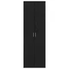 Highboard Musta tammi 60 x 35 x 180 cm Faanyag