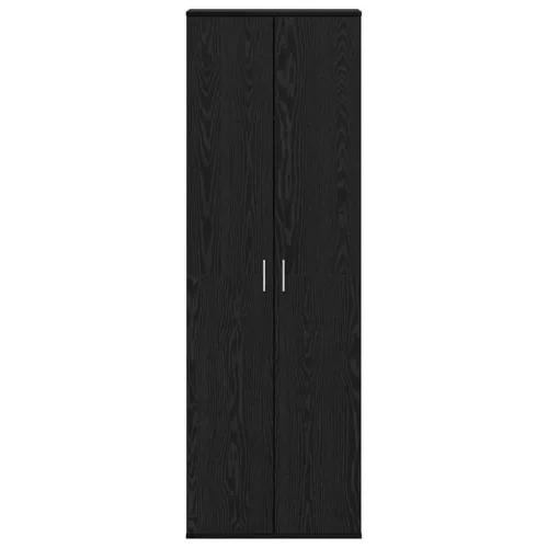 Highboard Musta tammi 60 x 35 x 180 cm Faanyag