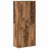 Magasító polcokkal tárolóval Öreg fa 80 x 39 x 178 cm Faanyag