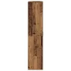 Magasító polcokkal tárolóval Öreg fa 80 x 39 x 178 cm Faanyag