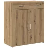 Tárolószekrény kézműves tölgy 80 x 42.5 x 93.5 cm Faanyag