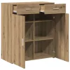 Tárolószekrény kézműves tölgy 80 x 42.5 x 93.5 cm Faanyag