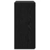 Tárolószekrény fiókkal Musta tammi 80 x 42.5 x 93.5 cm Faanyag