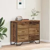 Fiókos Szekrény fiókkal Öreg fa 91 x 35.5 x 74.5 cm Faanyag
