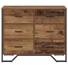 Fiókos Szekrény fiókkal Öreg fa 91 x 35.5 x 74.5 cm Faanyag