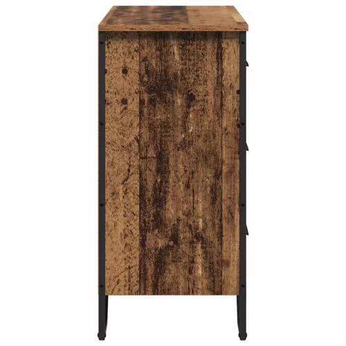 Fiókos Szekrény fiókkal Öreg fa 91 x 35.5 x 74.5 cm Faanyag