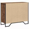 Fiókos Szekrény fiókkal Öreg fa 91 x 35.5 x 74.5 cm Faanyag
