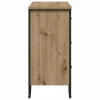 Fiókos Szekrény kézműves tölgy 91 x 35.5 x 74.5 cm Faanyag