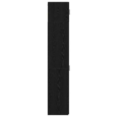 Karcsú tárolószekrény Musta tammi 30 x 42.5 x 225 cm Faanyag