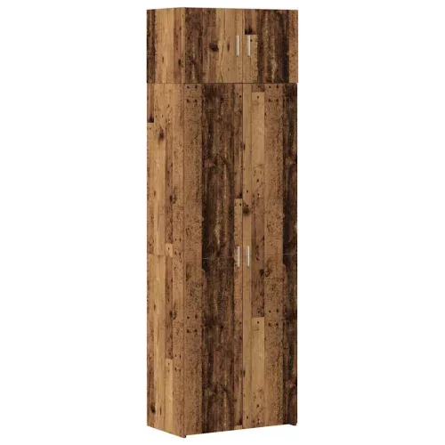 Tárolószekrény Régi fa 70 x 42,5 x 225 cm Faanyag