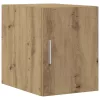 Karcsú tárolószekrény kézműves tölgy 30 x 42.5 x 225 cm Faanyag