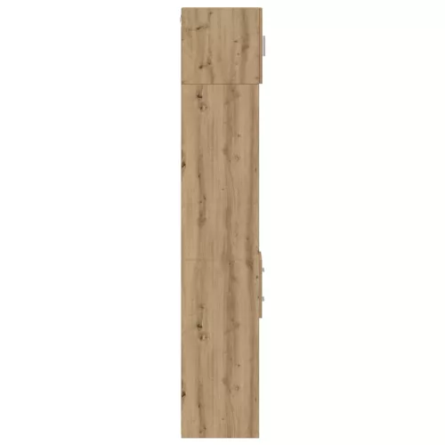 Karcsú tárolószekrény kézműves tölgy 30 x 42.5 x 225 cm Faanyag