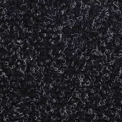 20 db öntapadós lépcsőszőnyeg, 65 x 21 x 4 cm, fekete, nagy félkör alakú