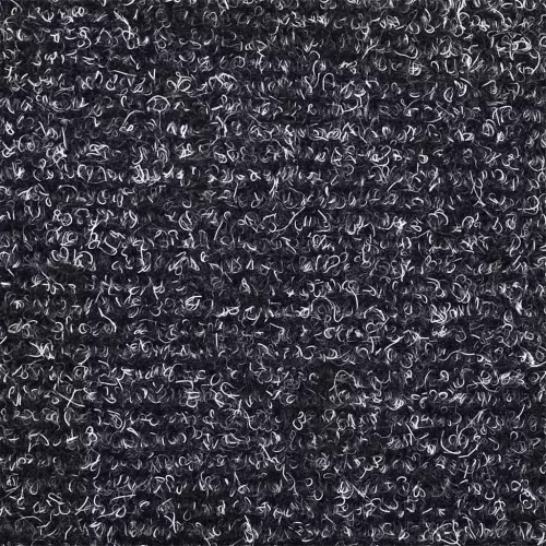 Öntapadós lépcsőszőnyegek 30 db sötétszürke, félkör alakú, nagy, 65 x 21 x 4 cm