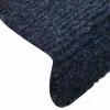 Öntapadós lépcsőszőnyegek 30 db 65 x 21 x 4 cm sötétkék félkör alakú nagy