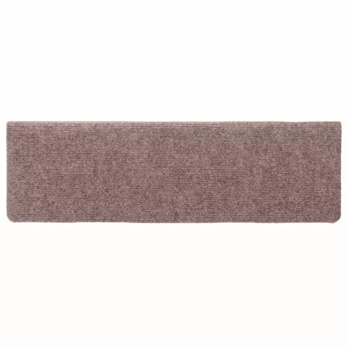 30 db öntapadós lépcsőszőnyeg, krémszínű, téglalap alakú széllel, 65 x 21 x 4 cm