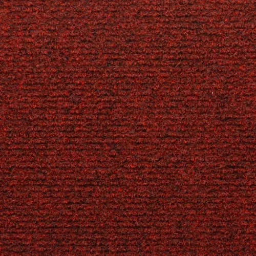 30 db öntapadós lépcsőszőnyeg, 65 x 21 x 4 cm, bordói piros, téglalap alakú széllel