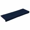 Öntapadós lépcsőszőnyegek 30 db 65 x 21 x 4 cm sötétkék téglalap alakú széllel