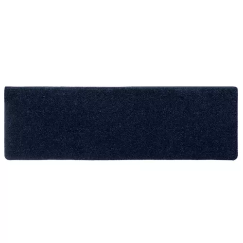 Öntapadós lépcsőszőnyegek 30 db 65 x 21 x 4 cm sötétkék téglalap alakú széllel