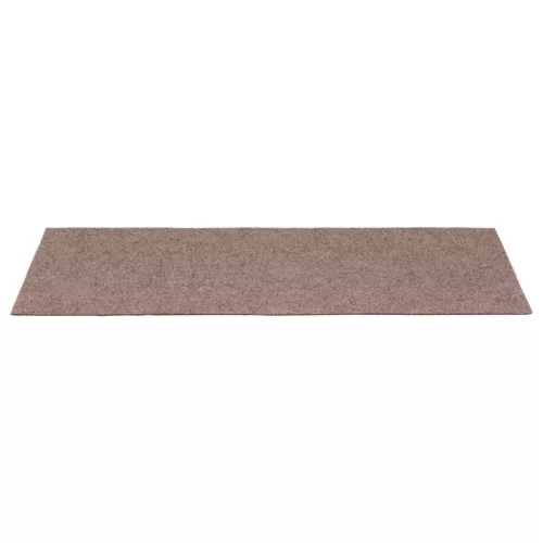 Öntapadós lépcsőszőnyegek 30 db 60 x 25 cm világosbarna téglalap alakú