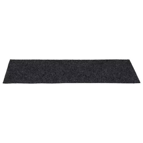 Öntapadós lépcsőszőnyegek 30 db 60 x 25 cm szürke téglalap alakú