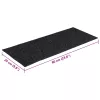 Öntapadós lépcsőszőnyegek 30 db 60 x 25 cm szürke téglalap alakú