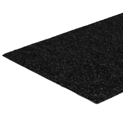 Öntapadós lépcsőszőnyegek, 30 db, 60 x 25 cm, fekete, téglalap alakú