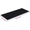 Öntapadós lépcsőszőnyegek, 30 db, 60 x 25 cm, fekete, téglalap alakú