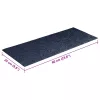 Öntapadós lépcsőszőnyegek 30 db 60 x 25 cm szürke-kék téglalap alakú