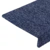 20 db öntapadós lépcsőszőnyeg 65 x 21 x 4 cm antracit téglalap alakú széllel