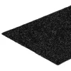 Öntapadós lépcsőszőnyegek, 30 db, 76 x 20 cm, fekete, téglalap alakú