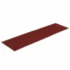 Öntapadós lépcsőszőnyegek 30 db 76 x 20 cm bordói piros téglalap alakú