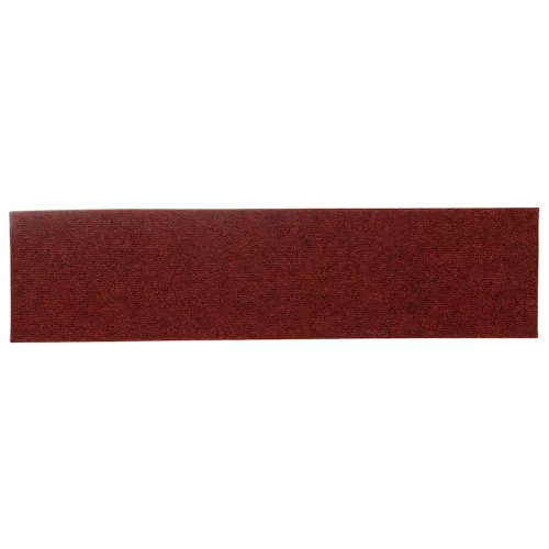 Öntapadós lépcsőszőnyegek 30 db 76 x 20 cm bordói piros téglalap alakú