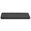 30 db lépcsőszőnyeg 65 x 21 x 4 cm antracit téglalap alakú széllel