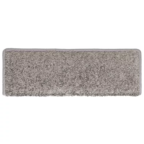30 db szürke lépcsőszőnyeg, téglalap alakú széllel, 65 x 21 x 4 cm