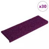 30 db rózsaszín lépcsőszőnyeg, 65 x 21 x 4 cm, téglalap alakú széllel