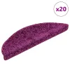 20 db lila félkör alakú lépcsőszőnyeg 56 x 17 x 3 cm