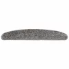 20 db szürke, félkör alakú, nagy lépcsőszőnyeg 65 x 21 x 4 cm