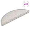30 db platina lépcsőszőnyegek öntapadós szizál kinézetű