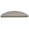 30 db ezüst lépcsőszőnyegek öntapadós szizál kinézetű 56x17x3cm