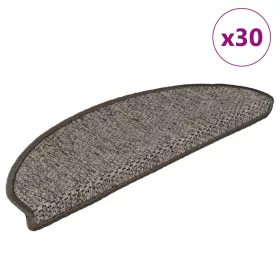   30 db lépcsőszőnyegek öntapadós szizál kinézetű 65x21x4 cm