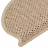 30 db lépcsőszőnyegek öntapadós szizál kinézetű 65x21x4 cm
