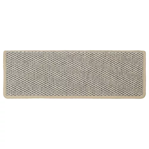 30 db zöld lépcsőszőnyegek öntapadós szizál kinézetű 65x21x4 cm