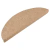 30 db bézs öntapadó lépcsőszőnyeg 56 x 17 x 3 cm