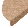 30 db bézs öntapadó lépcsőszőnyeg 56 x 17 x 3 cm