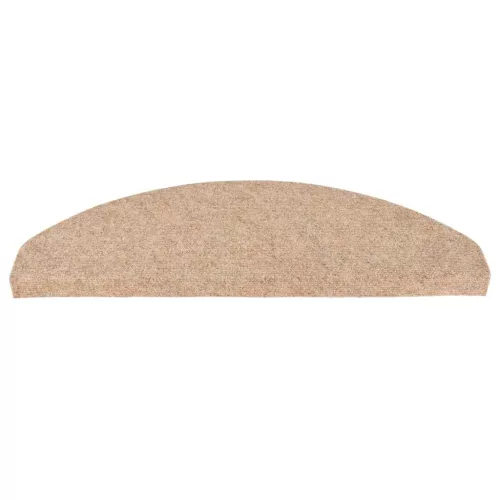 30 db bézs öntapadó lépcsőszőnyeg 65 x 22,5 x 3,5 cm