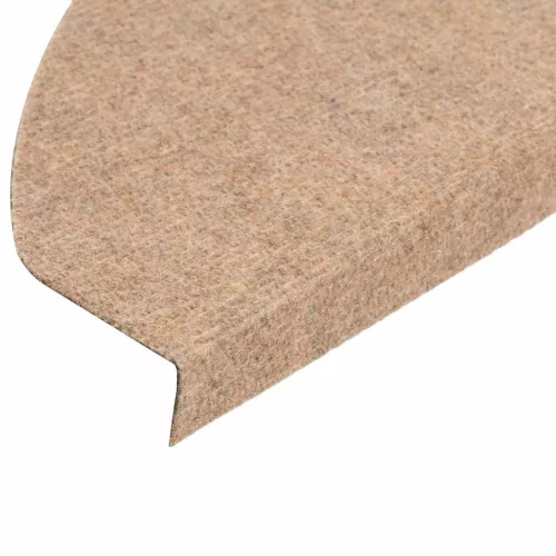 30 db bézs öntapadó lépcsőszőnyeg 65 x 22,5 x 3,5 cm