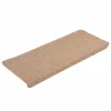 30 db bézs öntapadó lépcsőszőnyeg 65 x 24,5 x 3,5 cm