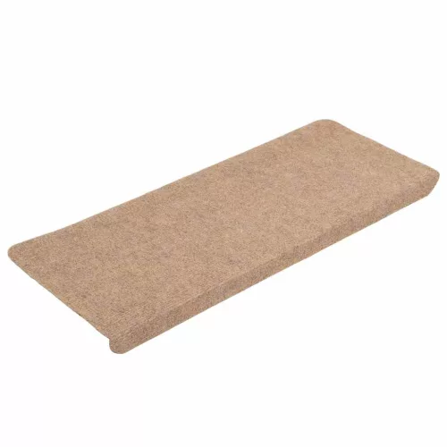 30 db bézs öntapadó lépcsőszőnyeg 65 x 24,5 x 3,5 cm