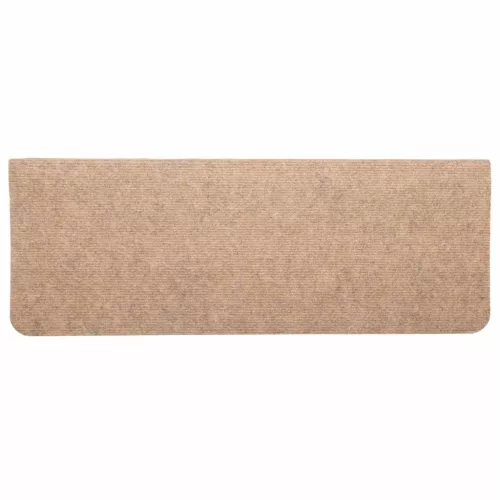 30 db bézs öntapadó lépcsőszőnyeg 65 x 24,5 x 3,5 cm